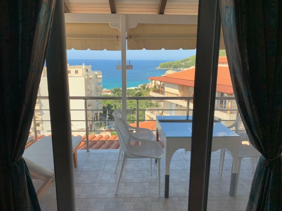 ★ Meniko'S House ★ Amazing Sea View Daire Himarë Dış mekan fotoğraf